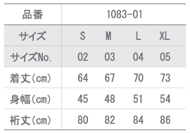 サイズ一覧
