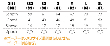 サイズ一覧