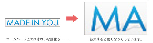 ホームページ画像の注意点